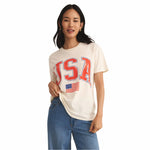 Z Supply Women's Flag Boyfriend Tee