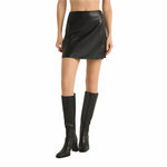 Z Supply Women's Ciera Leather Skirt