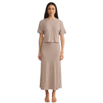 Z Supply Women's Sway Textured Crop Tee