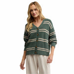 Z Supply Women's Boyfriend Striped Cardigan