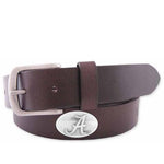 Zepplin Men's Leather Concho Belt