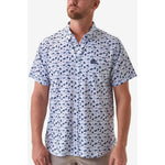 Burlebo's Men's Performance Short Sleeve Button Up Shirt