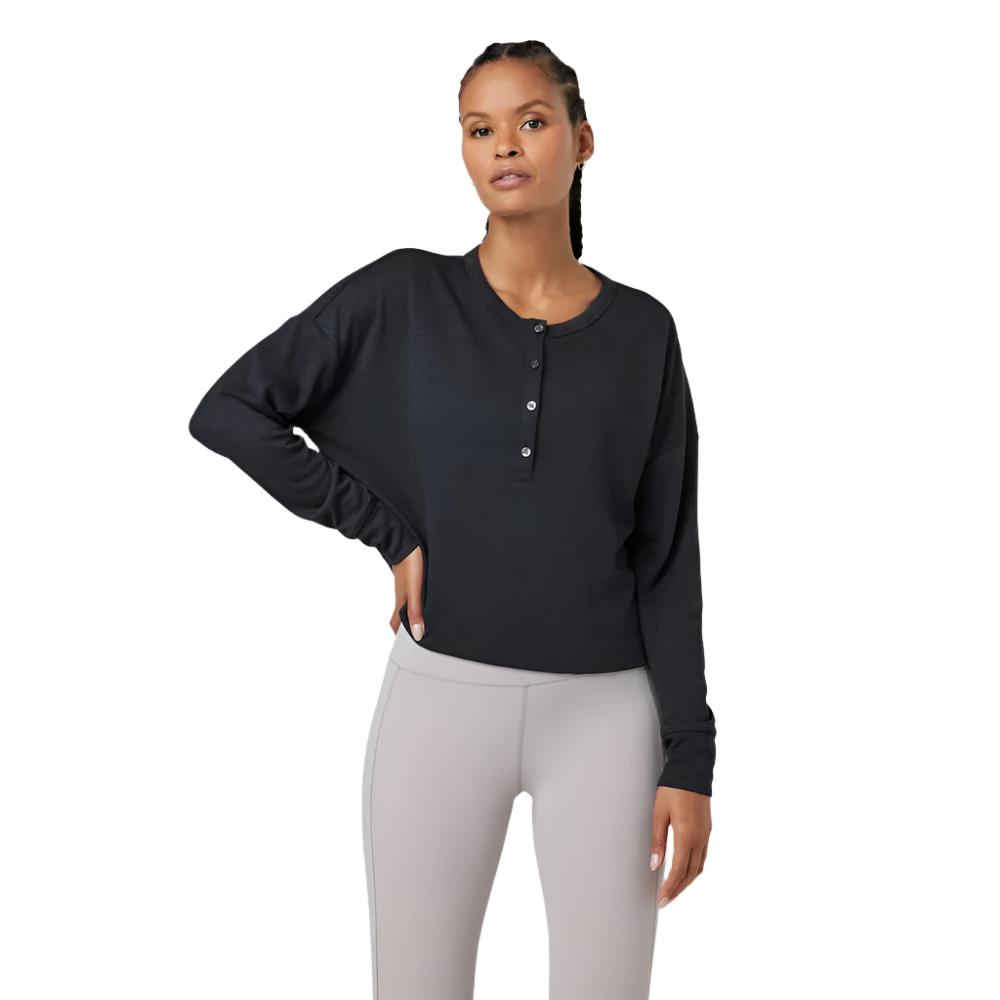 Vuori Women's Long Sleeve Sunrise Oversize Henley – Mountain High
