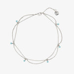 Bondi Silver Anklet