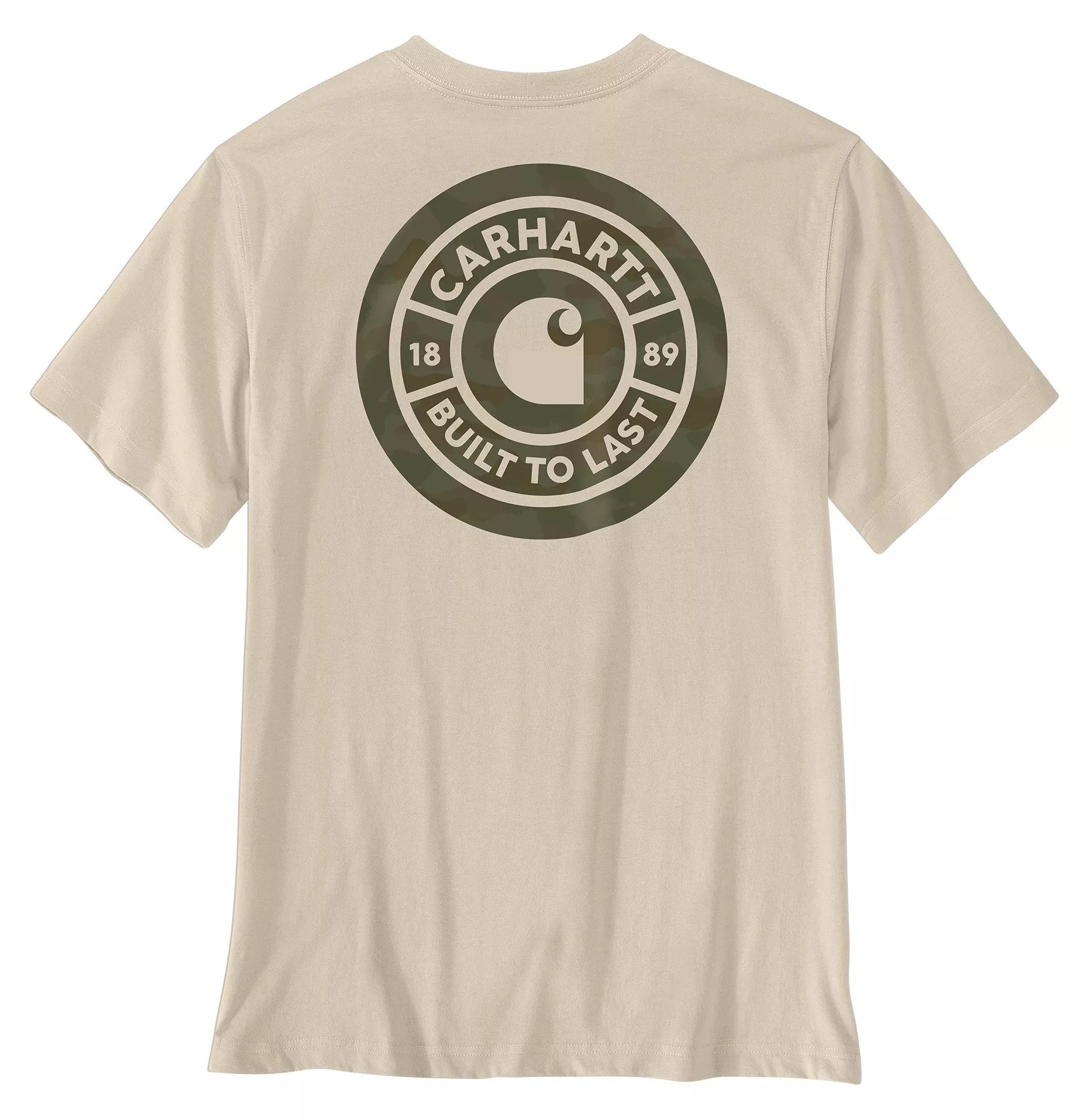 Carhartt Men's Irvine Relaxed Camo Rivet Short Sleeve T-shirt