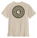 Carhartt Men's Irvine Relaxed Camo Rivet Short Sleeve T-shirt