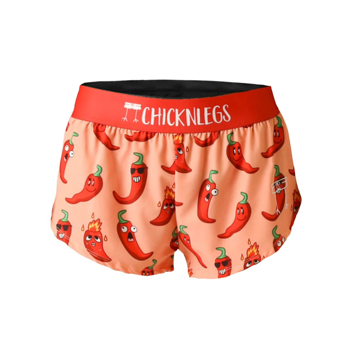 ChicknLegs Women's Chase Pack Chilis Split Shorts 1.5"