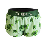 ChicknLegs Women's Sea Turtles Split Shorts 1.5