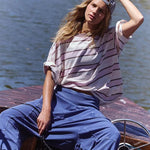 FP Movement Women's Stripe Tackle Short Sleeve Tee