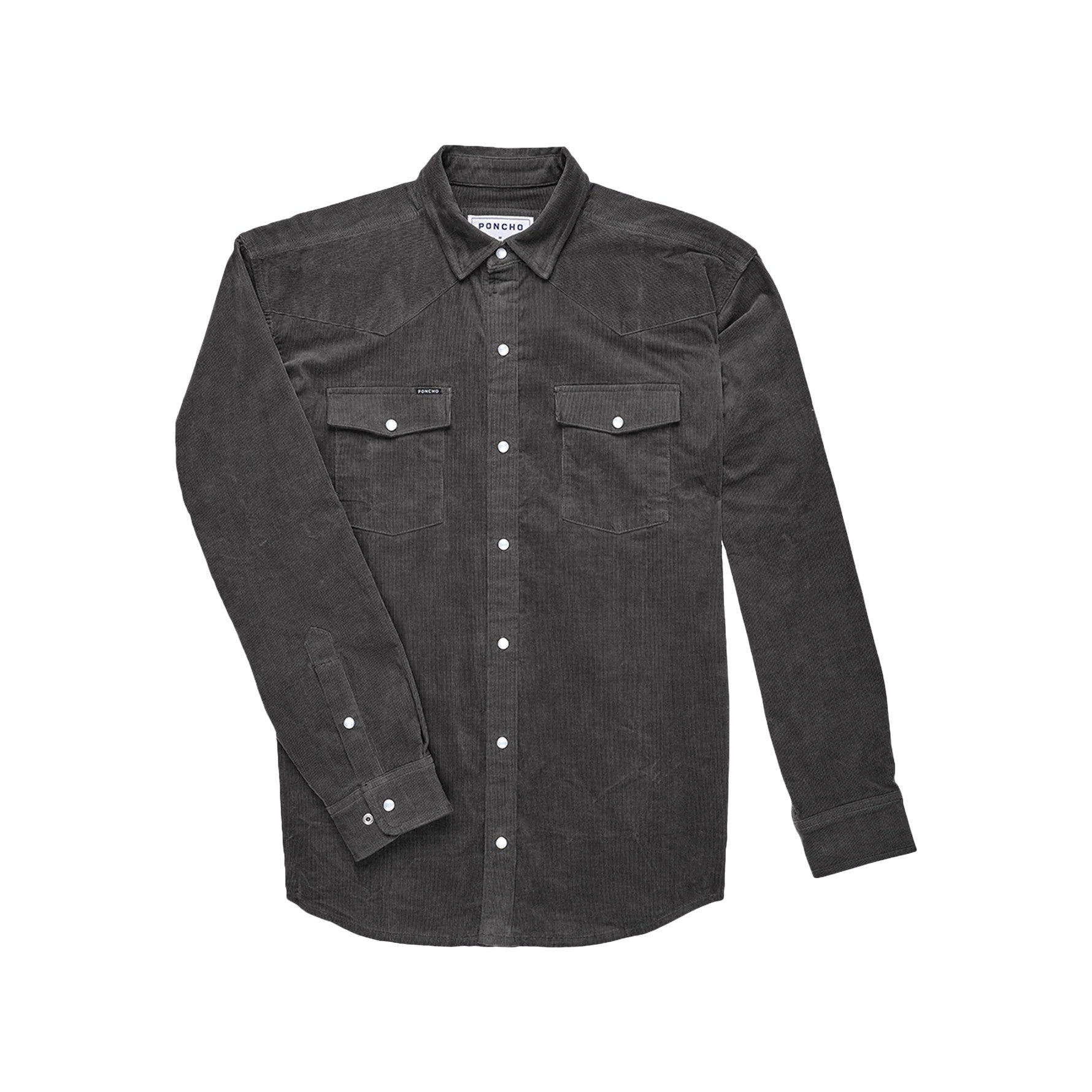 Poncho Men's Corduroy Long Sleeve - The Dusty Burrow