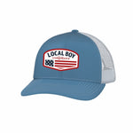 Local Boy Outfitters Youth Flag Badge Trucker Hat