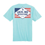 Local Boy Men's Founder's Flag Short Sleeve Tee