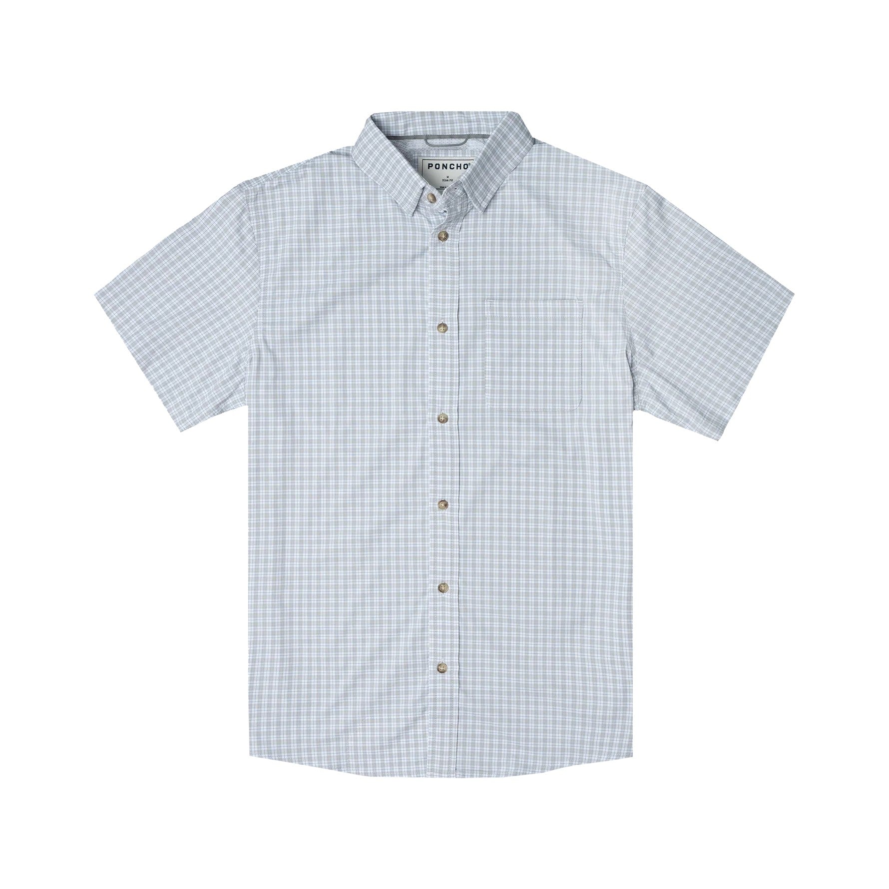 Poncho Men's Ultra-Light Short Sleeve Performance - The Grayling
