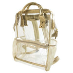 Hinge Top Clear Backpack