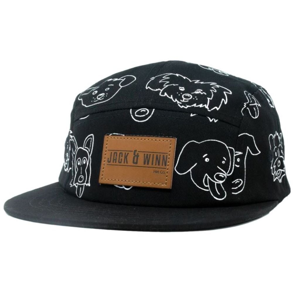 Infant and Kid's Black Doggy 5 Hat