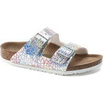 Birkenstock Kids Arizon Vegan Sandals - Silver - 1022173