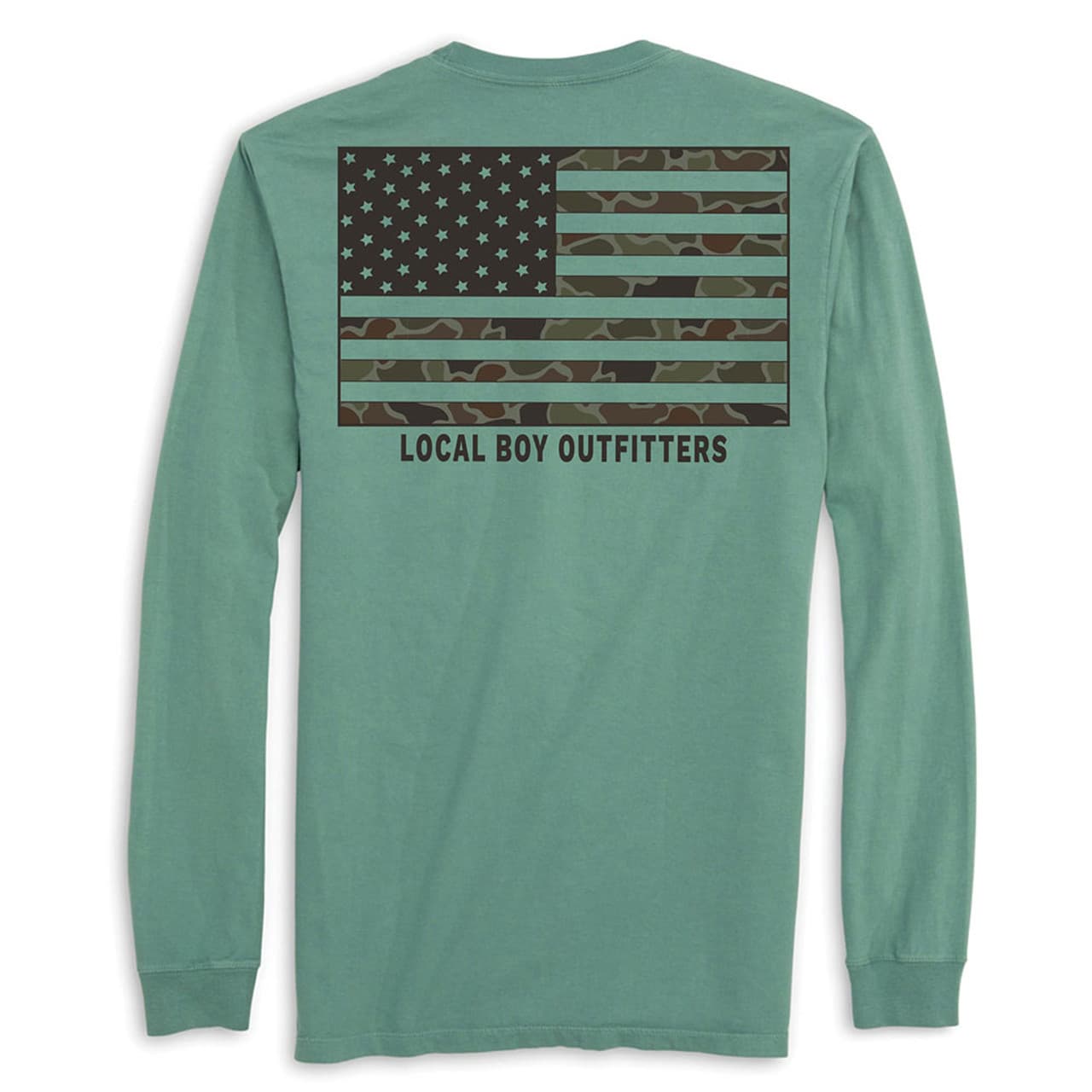 Local Boy Men's OD Flag Long Sleeve Tee – Mountain High Outfitters
