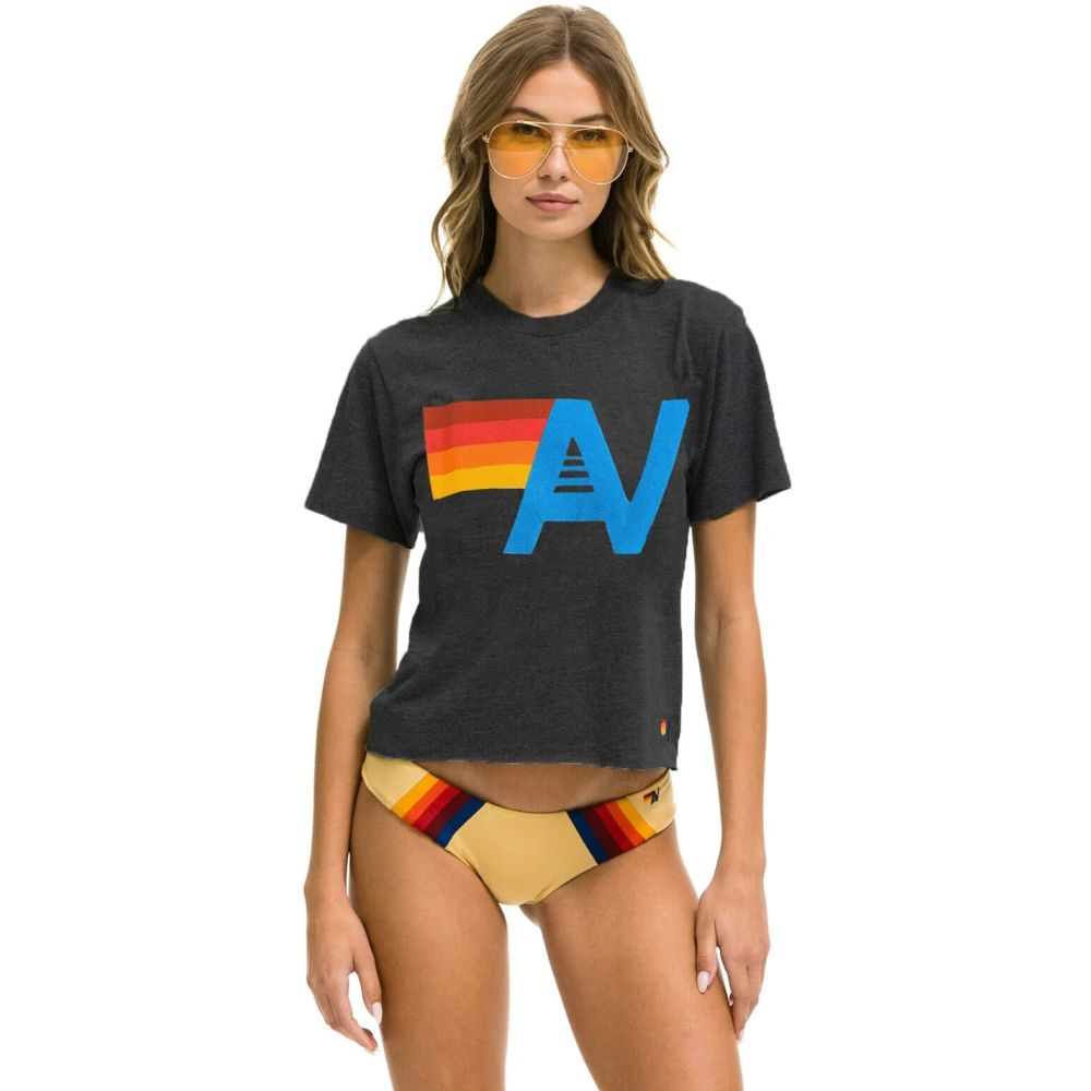 Aviator Nation Women's Logo Boyfriend T-Shirt