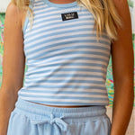 Lulu Mac Women's Striped Society Tank