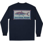 Men's Tile Fish Long Sleeve Shirt