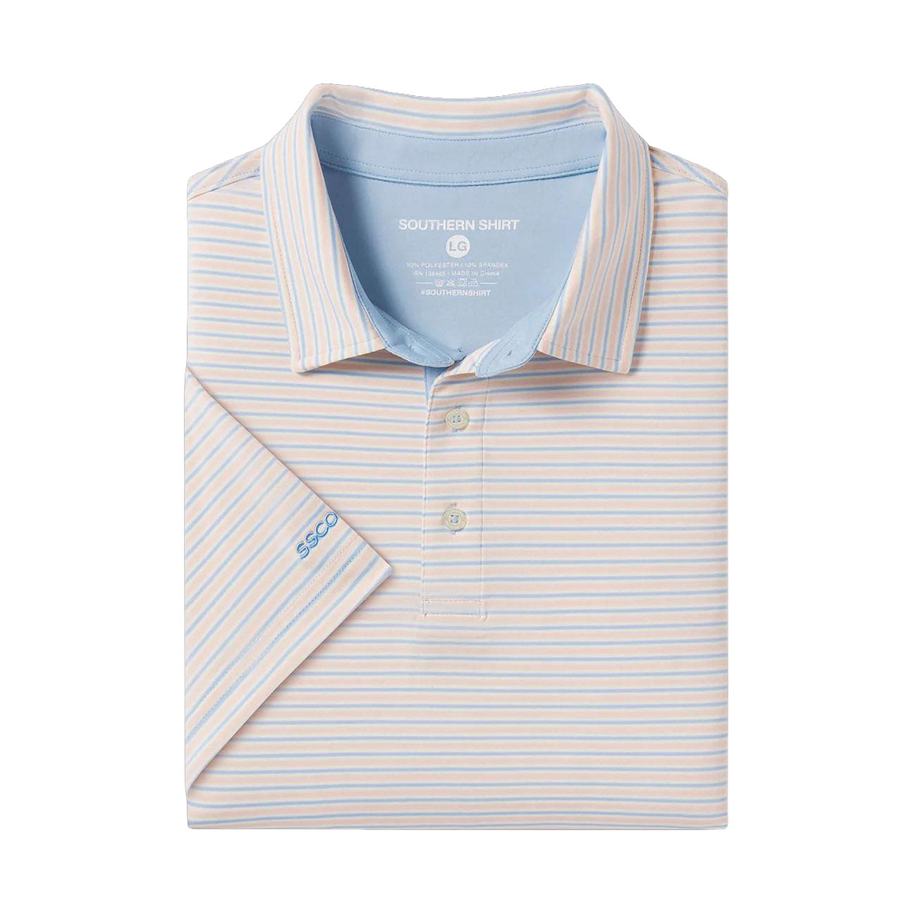 Southern Shirt Company Men's Scoreboard Stripe Polo