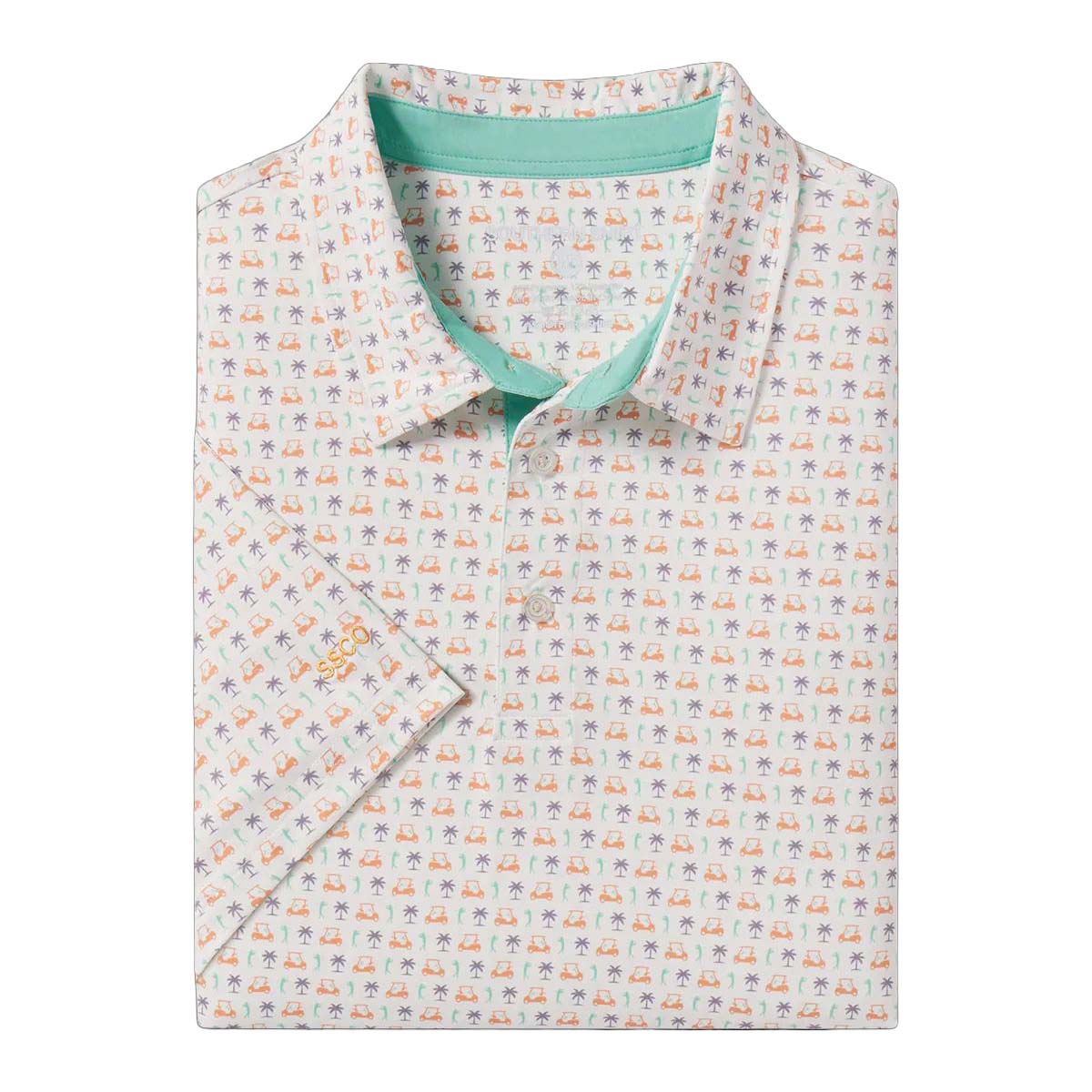 Southern Shirt Men's Par Fore Printed Polo