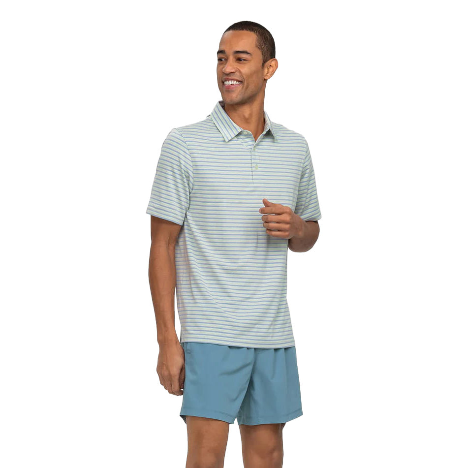 Southern Shirt Men's Cahaba Heather Stripe Polo