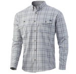 HUK Men's Awendaw Long Sleeve Flannel