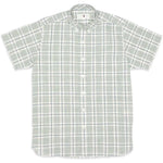 Men's Fanning Plaid Slub Short Sleeve Shirt
