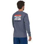 Patagonia Men's Long-Sleeved Line Logo Ridge Responsibili-Tee