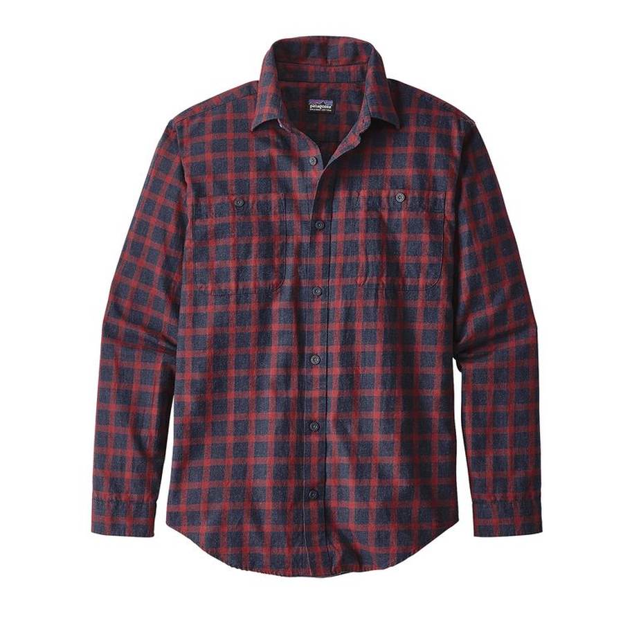Patagonia Men's Long-Sleeved Organic Pima Cotton Shirt – Mountain