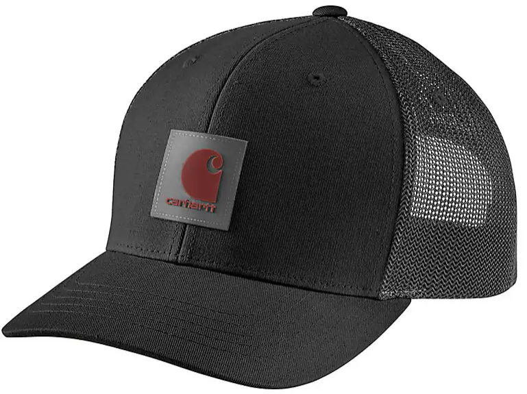 Carhartt Men's Rugged Flex Twill Mesh-Back Logo Patch Cap