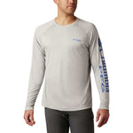 Men's PFG Terminal Tackle Heather Long Sleeve Shirt