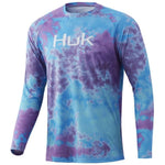 Men's Tie Dye Pursuit Long Sleeve Shirt