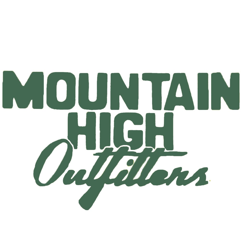 MHO Block Logo Sticker – Mountain High Outfitters