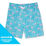 The Domingos Are For Flamingos Stretch Trunk Zipper - 7