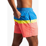 The Squarely Circles Stretch Swim Trunks - 5.5