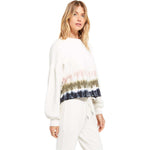 Women's Tempest Stripe Tie-Dye Crew