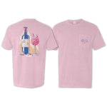 Wine Wednesday Short Sleeve Pocket Tee