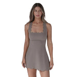 Wiskii Women's Cross Back Tennis Dress