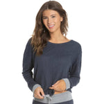 Women's Crinkle Jersey Lounge Top