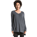 W Marled Knit VNK Tunic Swtr