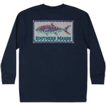 Youth Tile Fish Long Sleeve Tee