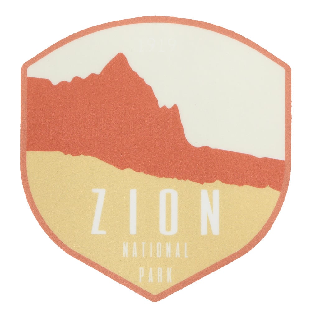 Zion National Park Sticker – Mountain High Outfitters